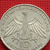 Сребърна монета 10 Дойче марка 1972г. Олимпийски игри Мюнхен 39616, снимка 2 - Нумизматика и бонистика - 42756458