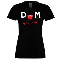 Разпродажба! Дамска тениска DEPECHE MODE 4, снимка 1 - Тениски - 32012721