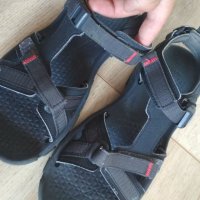 QUECHUA Мъжки сандали за преходи nh110, черни, снимка 10 - Мъжки сандали - 37229530