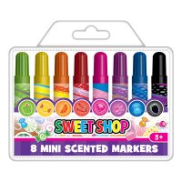 Мини маркери с аромат на Sweet Shop 8 бр. 50085, снимка 1 - Рисуване и оцветяване - 37292721