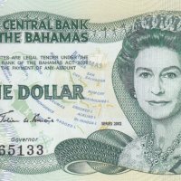 1 долар 2002, Бахамски острови, снимка 1 - Нумизматика и бонистика - 38362904
