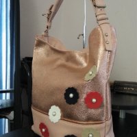 Страхотна, ежедневна дамска чанта, в бронзов цвят - 26лв., снимка 5 - Чанти - 42183653