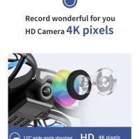 Дрон STELS V8, 4k HD камера с предаване на живо на телефона, WIFI, снимка 8 - Дронове и аксесоари - 40238530