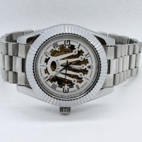 Дамски луксозен часовник Rolex Crown Skeleton , снимка 13 - Дамски - 37047692