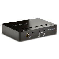 Звукова карта на USB Axagon ADA-71 - Пълноценен съраунд звук Sound Box external 7.1-channel, снимка 7 - Други - 36816464