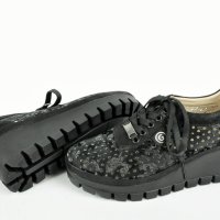 НОВО! Дамски обувки естествена кожа на платформа G -Два цвята, снимка 5 - Дамски ежедневни обувки - 40412229