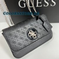 Черна чанта Guess, снимка 5 - Чанти - 37547004