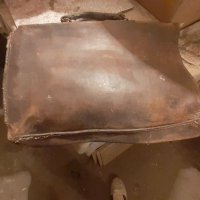 Стара кожена чанта за документи -10лв, снимка 3 - Други ценни предмети - 31872552
