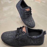 Модни мъжки обувки от текстил, снимка 2 - Ежедневни обувки - 44195633