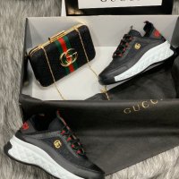 Дамски спортни обувки и чанта Gucci код 129, снимка 1 - Дамски ежедневни обувки - 33753772