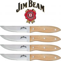 Рекламен BBQ Сет Jim Beam - класическа престилка и ножове за месо , Чисто нови , Внос Гемания, снимка 1 - Колекции - 31530585