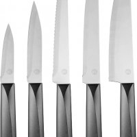 Комплект качествени ножове Master Chef , мастър шеф ножове 5броя, снимка 2 - Прибори за хранене, готвене и сервиране - 39346207