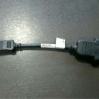 ПРЕХОД АДАПТОР DISPLAY PORT M/DVI Ж, снимка 1 - Кабели и адаптери - 30489835