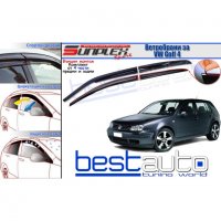 Ветробрани Sunplex Mugen Style за VW GOLF 4 хечбек, снимка 1 - Аксесоари и консумативи - 37779740