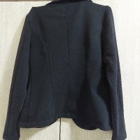 Дамско черно сако размер М, снимка 3 - Сака - 42791680