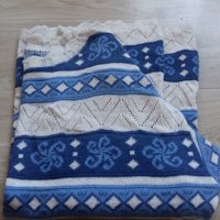 МАШИННО ПЛЕТЕНА БЛУЗА, снимка 1 - Блузи с дълъг ръкав и пуловери - 39764840