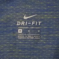 Nike DRI-FIT Seamless оригинална блуза M Найк спорт фитнес фланелка, снимка 3 - Спортни дрехи, екипи - 42590976