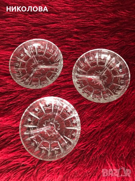 Купички и ордьоври от масивно стъкло, снимка 1