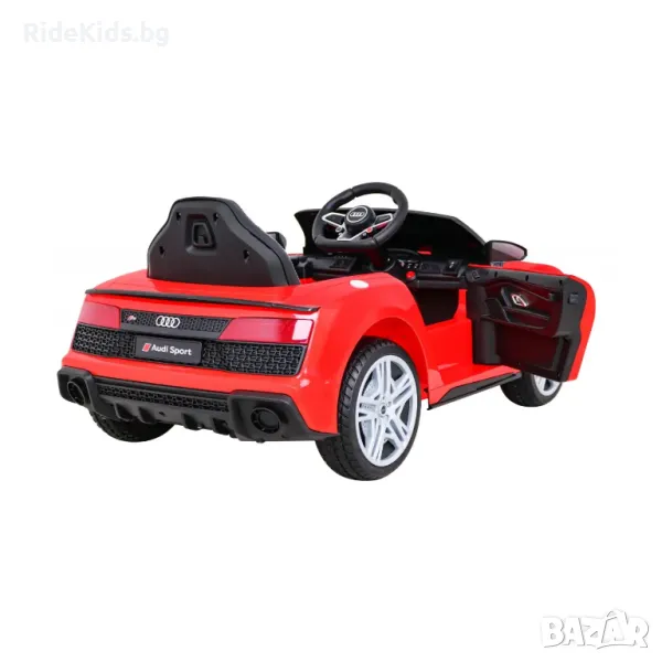 Audi R8 LIFT 12V – Детска акумулаторна кола, Червена, EVA гуми, снимка 1