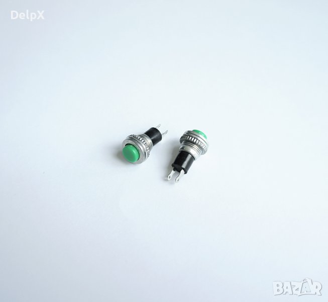 Бутон незадържащ НО 250V 0,5A Ф10mm, снимка 1