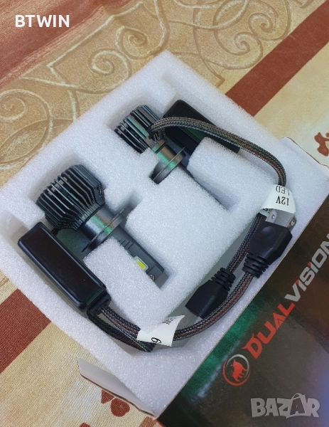 НОВИ ! DualVision LED H7 M23 – Ултра Ярки +300% , 12V/24V ! , снимка 1