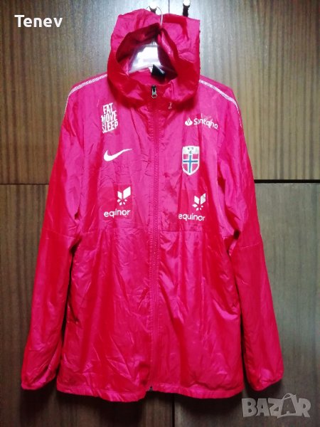 Norway National Team Nike мачово оригинално яке ветровка Норвегия Национален Отбор , снимка 1