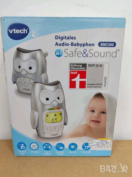 БЕБЕФОН VTECH 2300, ТЕРМОМЕТЪР, ДВУСТРАНЕН МИКРОФОН

, снимка 1