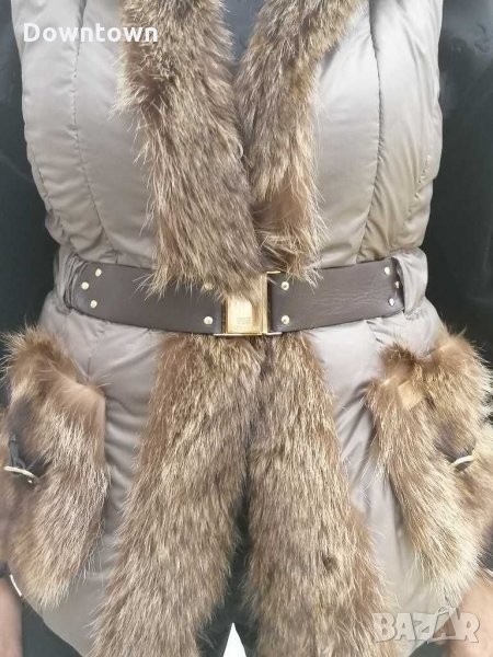  ROBERTA BIAGI оригинален елек с естествен косъм , снимка 1