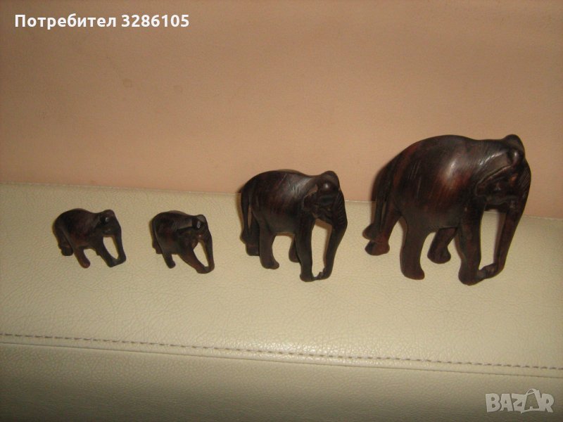 семейство слонове от африканско дърво, снимка 1