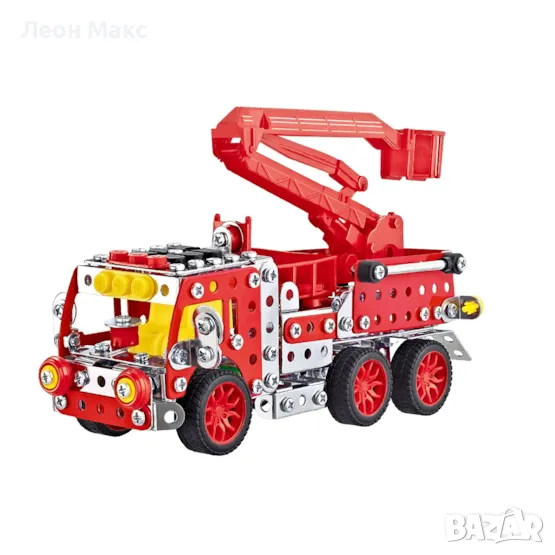 Метален конструктор Пожарна 3D 328ч., снимка 1