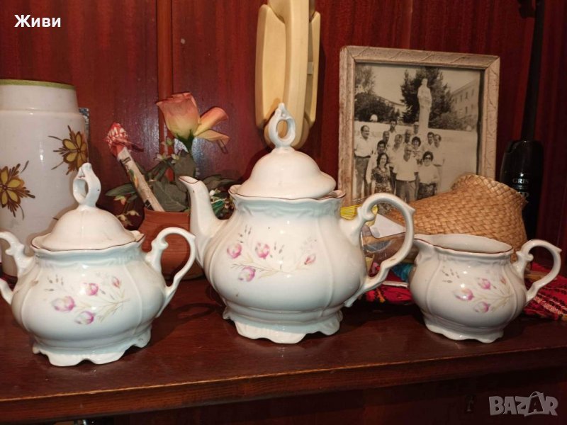 Бароков чайник захарничка и латиера!, снимка 1