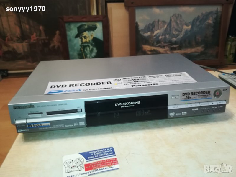PANASONIC DMR-E65EG DVD RECORDER 1002241728, снимка 1