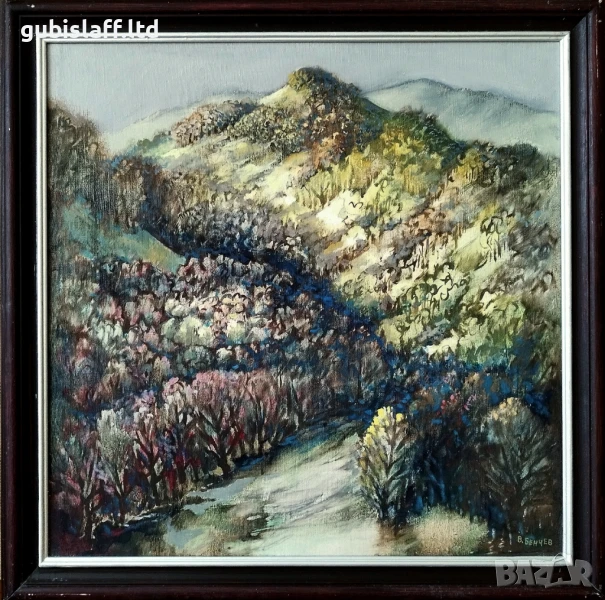 Картина, пейзаж, худ. Васил Бенчев (1945-2014), снимка 1