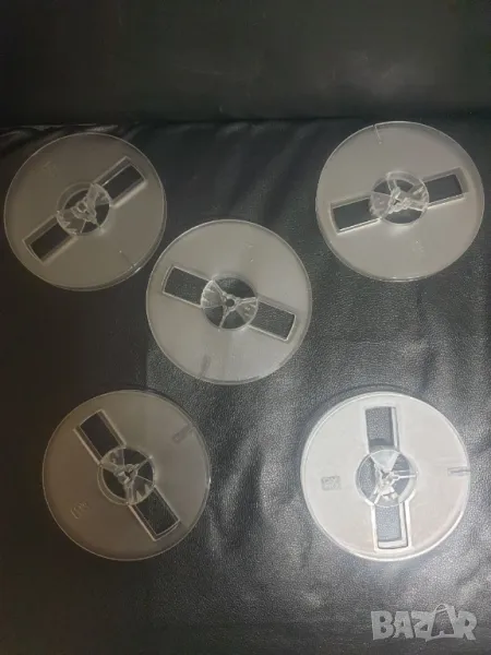 Лот от 5бр 13см магнетофонни ролки. В перфектно състояние. Лота за 20лв , снимка 1
