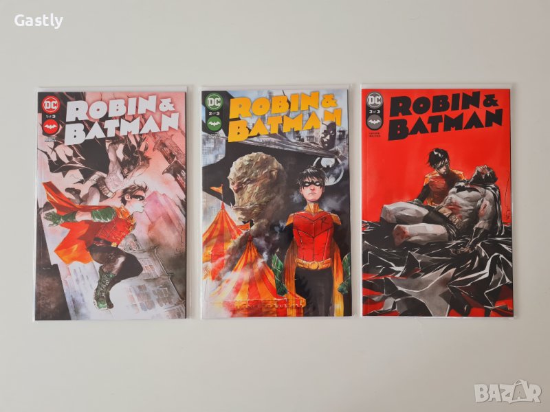 Комикси Robin & Batman Vol. 1, #1-3, NM, DC, снимка 1