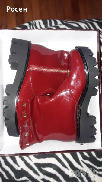 Дамски лачени боти 39, снимка 1