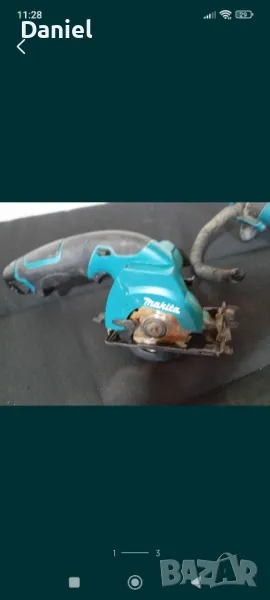 Циркуляр макита 10.8, снимка 1