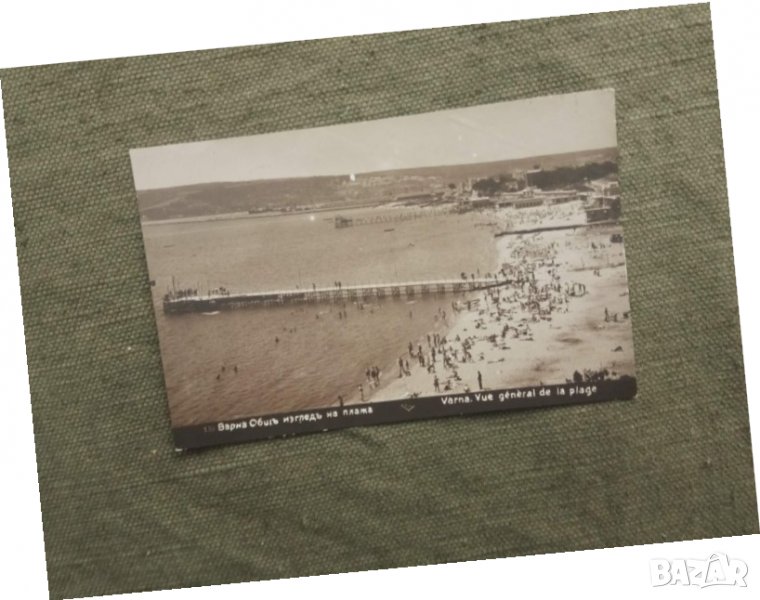 Продавам стара картичка на Варна, снимка 1