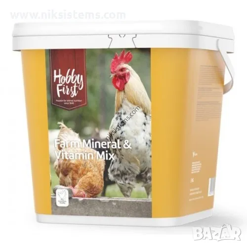 Витамини и минерали за Кокошки и други Птици 5 кг. - Арт. №: 330050, снимка 1