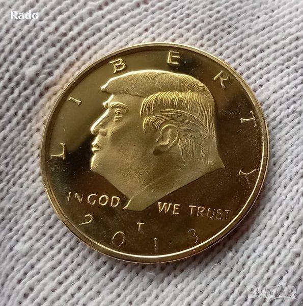 Реплика Нова   монета Доналд Тръмп 2018, снимка 1