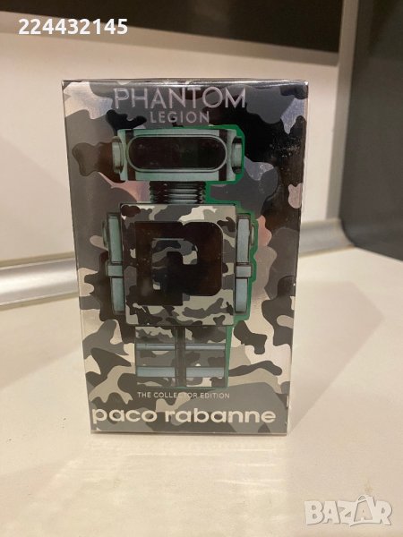 paco rabanne phantom legion 100ml Barcode , снимка 1