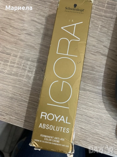 Боя За Коса Schwarzkopf Professional Igora Absolutes 6-60 60мл, снимка 1