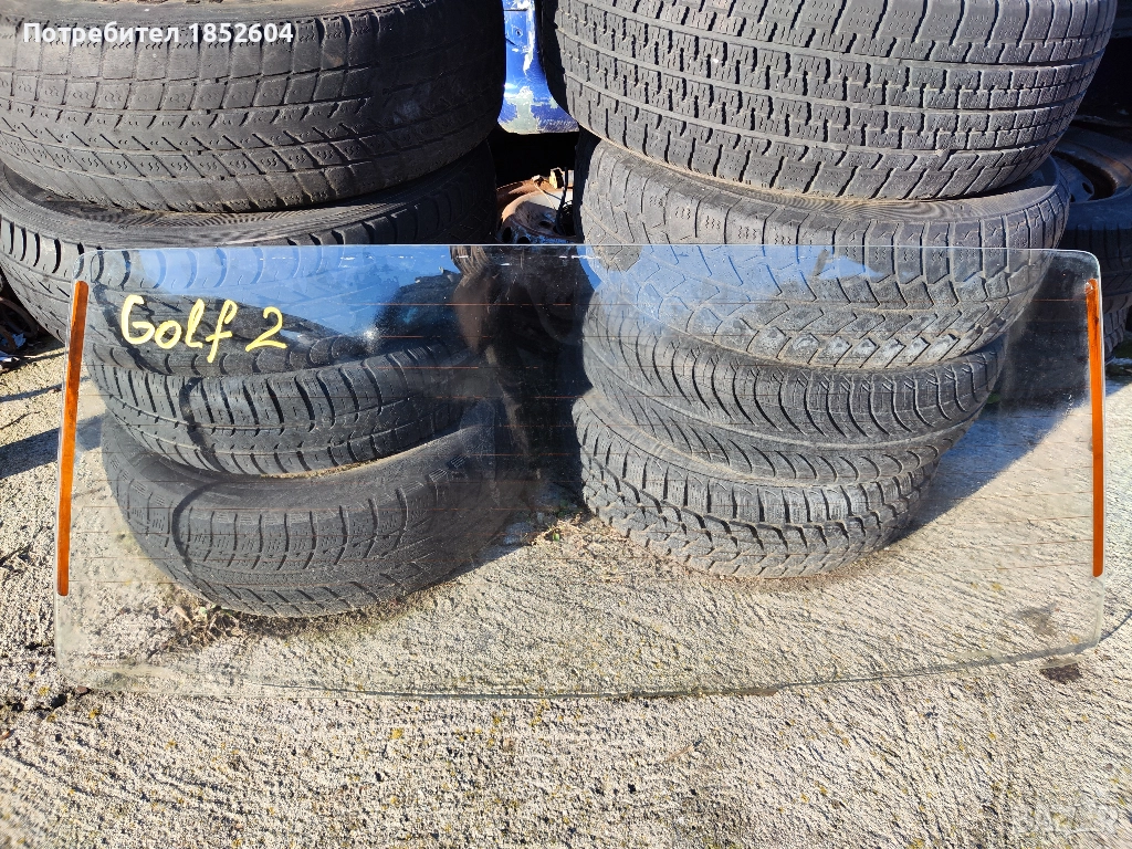 Оригинално задно стъкло Голф 2, снимка 1