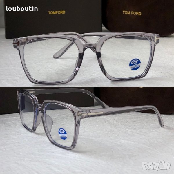 TOM FORD диоптрични рамки очила за компютър прозрачни слънчеви мъжки дамски, снимка 1