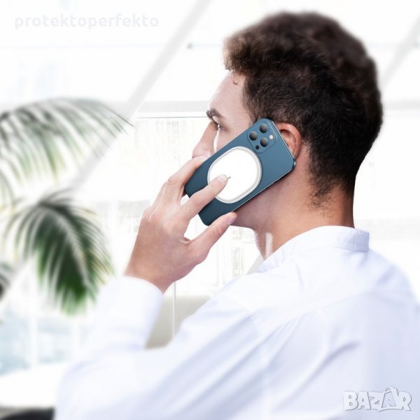 Магнитно зарядно Baseus 15W MagSafe iPhone 12, снимка 1