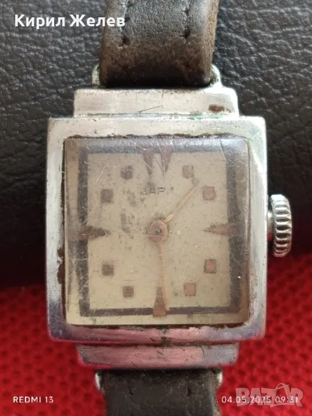 Стар механичен часовник дамски Заря СССР 16 камъка за ремонт части КОЛЕКЦИЯ 47950, снимка 1