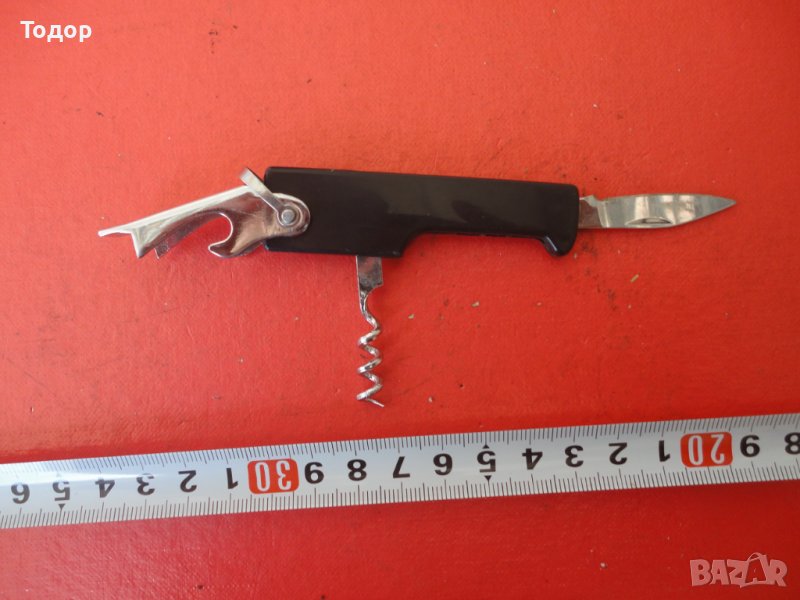 Нож отварачка тирбушон 3 в 1 , снимка 1
