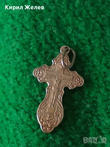 Старо сребърно кръстче 50632, снимка 1