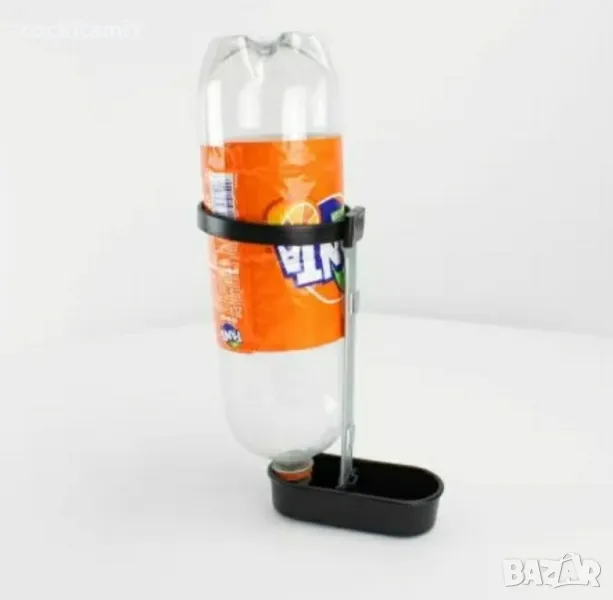 Пластмасов държач за бутилка - 1бр, снимка 1