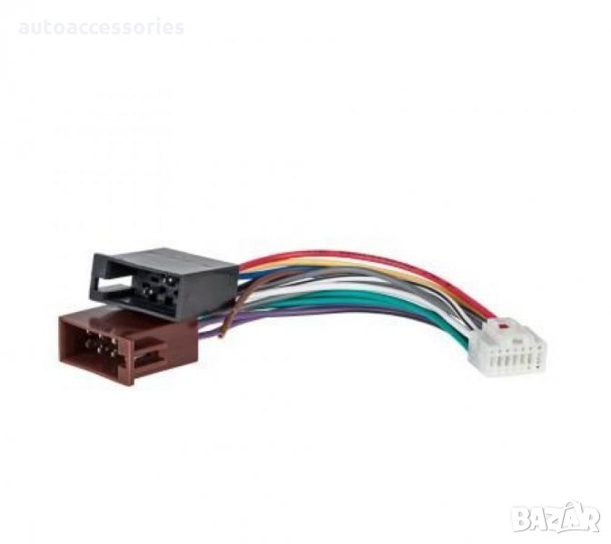 3000052221 Евробукса Kenwood KRC-555 biała 14 pin ISO, снимка 1